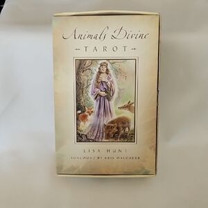 NEW, 2005 edition of the Animals Divine Tarot by Lisa Hunt, Rare